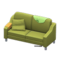 Sloppy Sofa (Green - Light Green) NH Icon.png