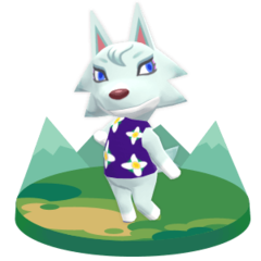 whitney plush animal crossing