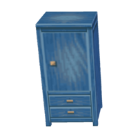 Blue wardrobe