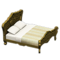 Elegant Bed (Gold - White with Stripe) NH Icon.png