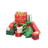 gift pile