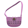 Hand-Knit Pouch (Purple) NH Icon.png