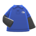 Layered Polo Shirt (Blue) NH Icon.png