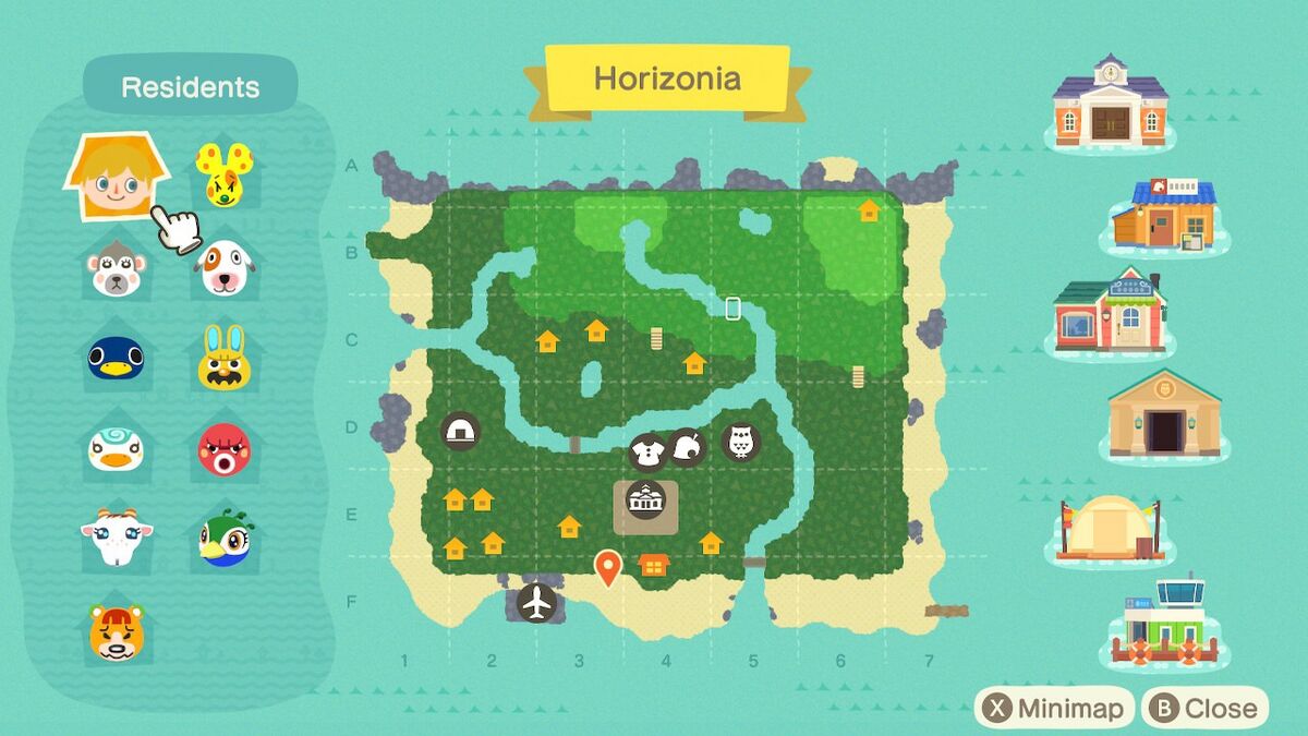 Current Animal Crossing Treasure Island Maps