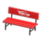 Plastic Bench (Red - Pattern D) NH Icon.png