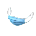 Pleated Mask (Blue) NH Storage Icon.png
