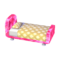 Polka-Dot Bed (Ruby - Caramel Beige) NL Model.png