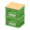 Stacked Bottle Crates (Green - White Logo) NH Icon.png