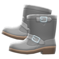 Steel-Toed Boots (Gray) NH Icon.png