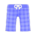 Traditional Suteteko Pants's Blue variant