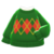 Argyle Sweater (Green) NH Icon.png