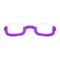 Bottom-Rimmed Glasses (Purple) NH Icon.png