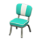 Diner Chair (Aquamarine) NH Icon.png