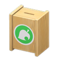 Donation Box (Light Brown - Leaf) NH Icon.png
