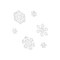 Glow-in-the-Dark Stickers (Snowflakes) NH Icon.png