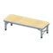 Outdoor Bench (White - Light Wood) NH Icon.png