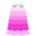 Shell dress's Pink variant