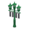 Street Lamp with Banners (Green - Black) NH Icon.png