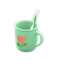 Toothbrush-and-Cup Set (Green - Tulip) NH Icon.png