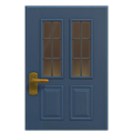 Blue Vertical-Panes Door (Rectangular) NH Icon.png