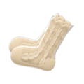 Crocheted Socks (Beige) NH Icon.png