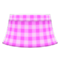 Gingham Picnic Skirt (Pink) NH Icon.png