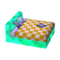 Modern Bed (Emerald - Yellow Plaid) NL Model.png