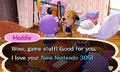 NLWa Maddie Loves New Nintendo 3DS.png