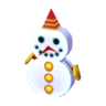 snowman clock
