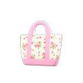 Tiny-Flower-Print Tote Bag (Pink) NH Icon.png