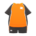 Athletic outfit's Orange variant