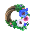 Cool Windflower Wreath NH DIY Icon.png