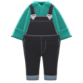 Denim Overalls (Black) NH Icon.png