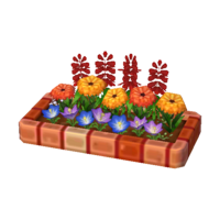Flower bed