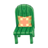 Green chair