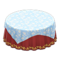 Large Covered Round Table (Light Blue - Wine Red) NH Icon.png