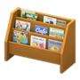 Large Magazine Rack (Natural Wood) NH Icon.png