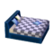 Modern Bed (Blue Tone - Gray Plaid) NL Model.png