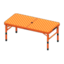 Outdoor Table (Red - Orange)