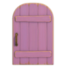Pale-Purple Rustic Door (Round) NH Icon.png