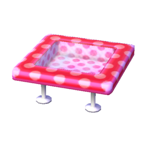 Polka-Dot Table (Peach Pink - Peach Pink) NL Model.png