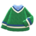 Tennis sweater's Green variant