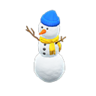 three-tiered snowperson