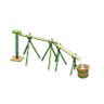 bamboo noodle slide