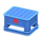 Bottle Crate (Blue - Apple) NH Icon.png
