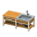 Ironwood kitchenette's Oak variant