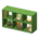 Open Wooden Shelves's Green variant