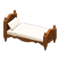 Ranch Bed (Dark Brown - Plain) NH Icon.png
