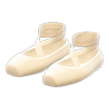 Ballet Slippers (White) NH Storage Icon.png