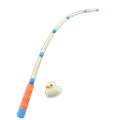 Colorful Fishing Rod (White) NH Icon.png